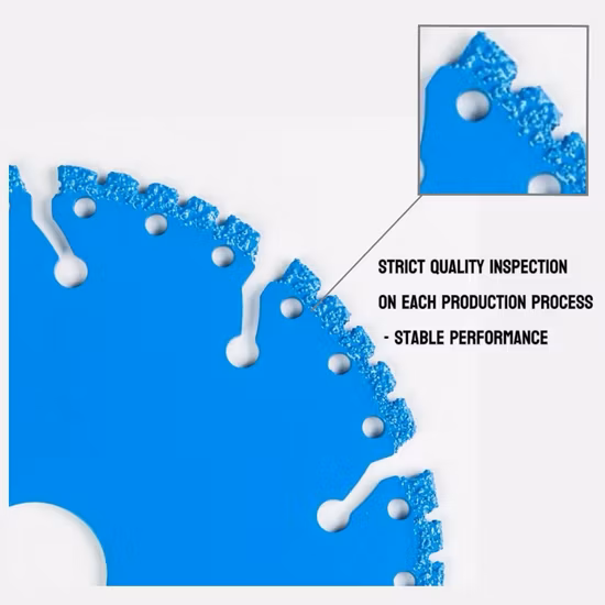 金属切断真空ろう付けダイヤモンド鋸刃鉄筋板金アングル鉄ステンレス鋼用カットオフ