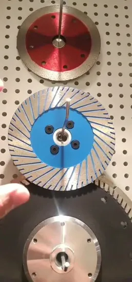 スポット溶接保護ターボダイヤモンドソーブレード、石材およびセラミック切断ホイール用